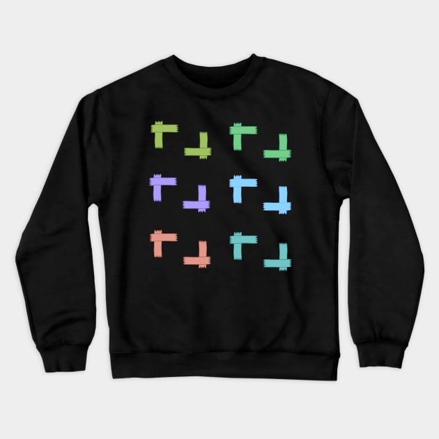 SPIKE TAPE Crewneck Sweatshirt by notastranger